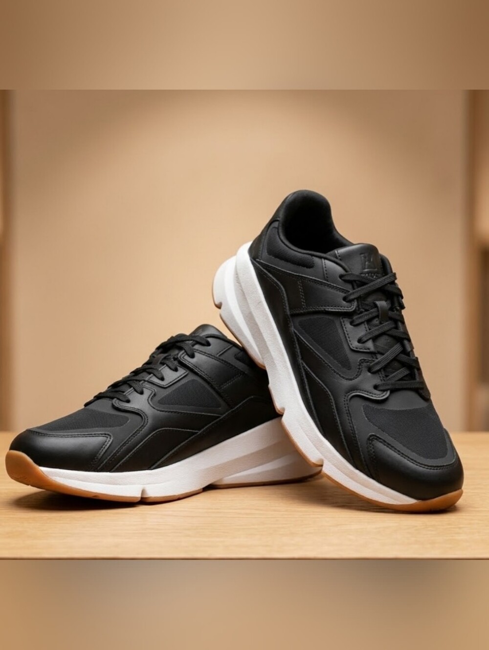 NEW! Under Armour Black & White Sneakers Mens Sz 13